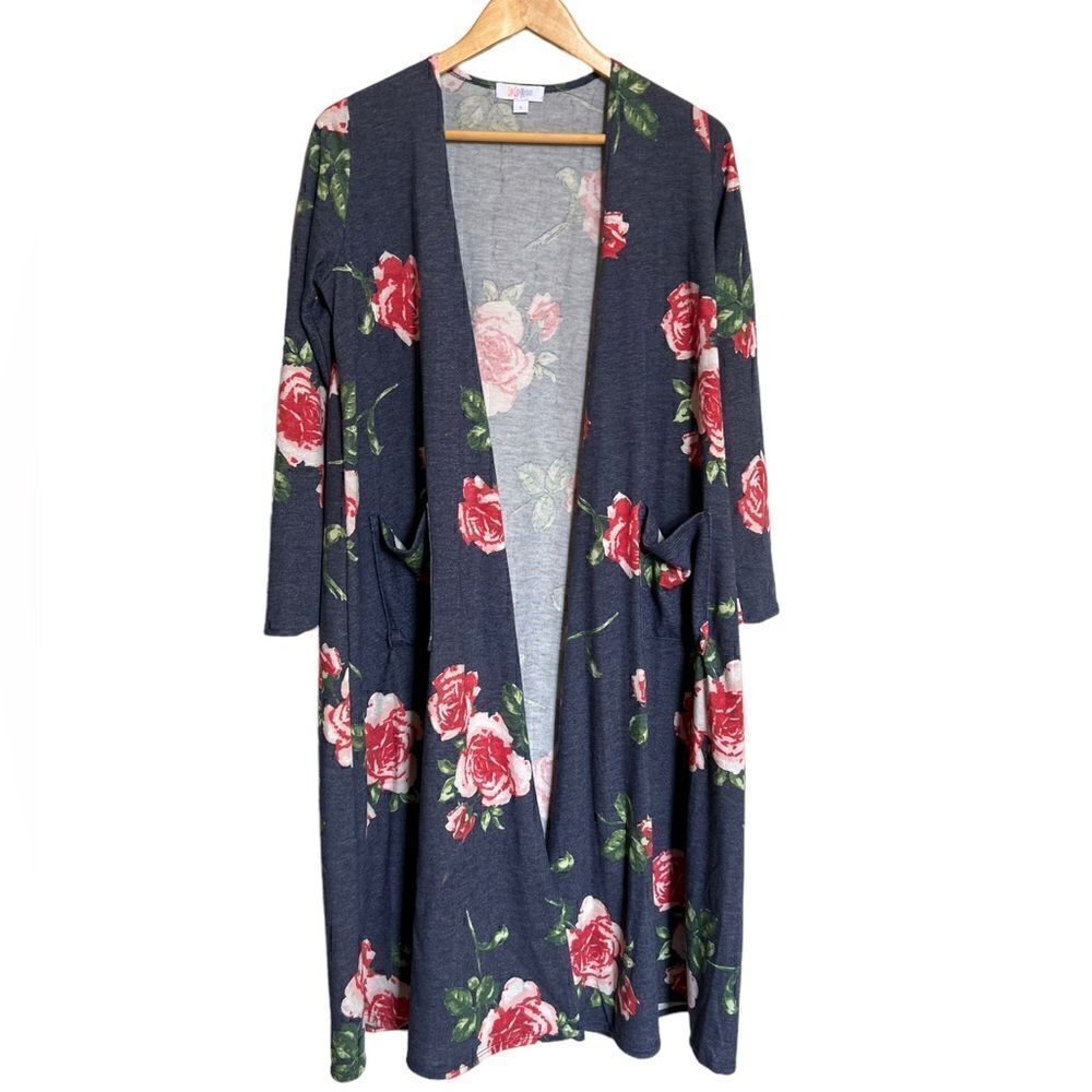 LuLaRoe Rose Sarah Cardigan Size Small